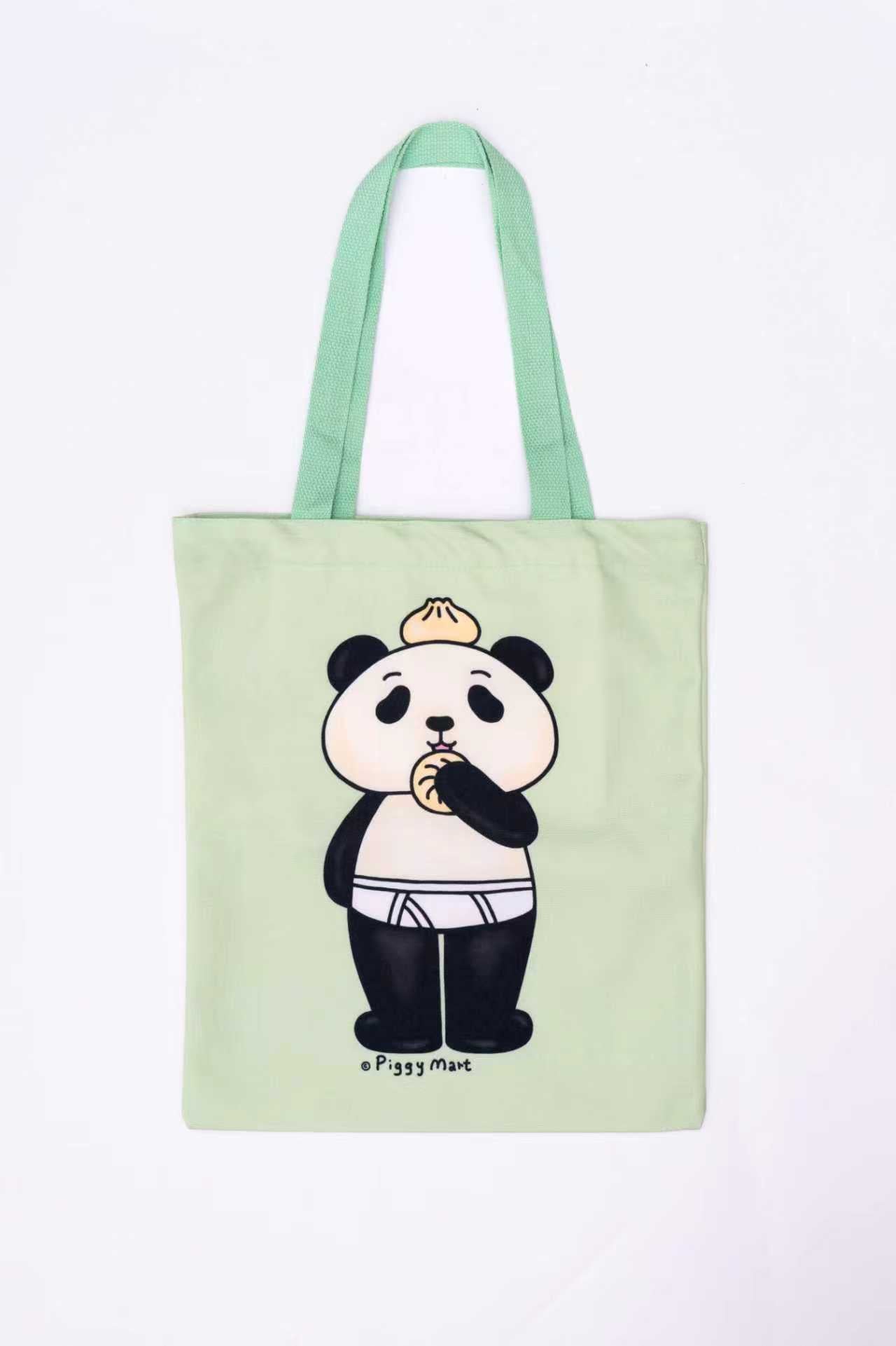 Piggy Mart Character Series Canvas Bag